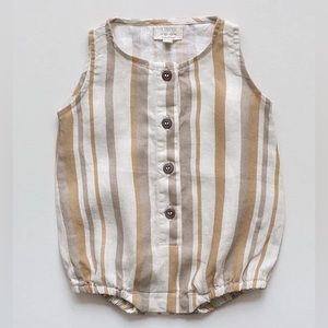 The Simple Folk Freedom Romper Desert Stripe Kid’s Size 8/9Y